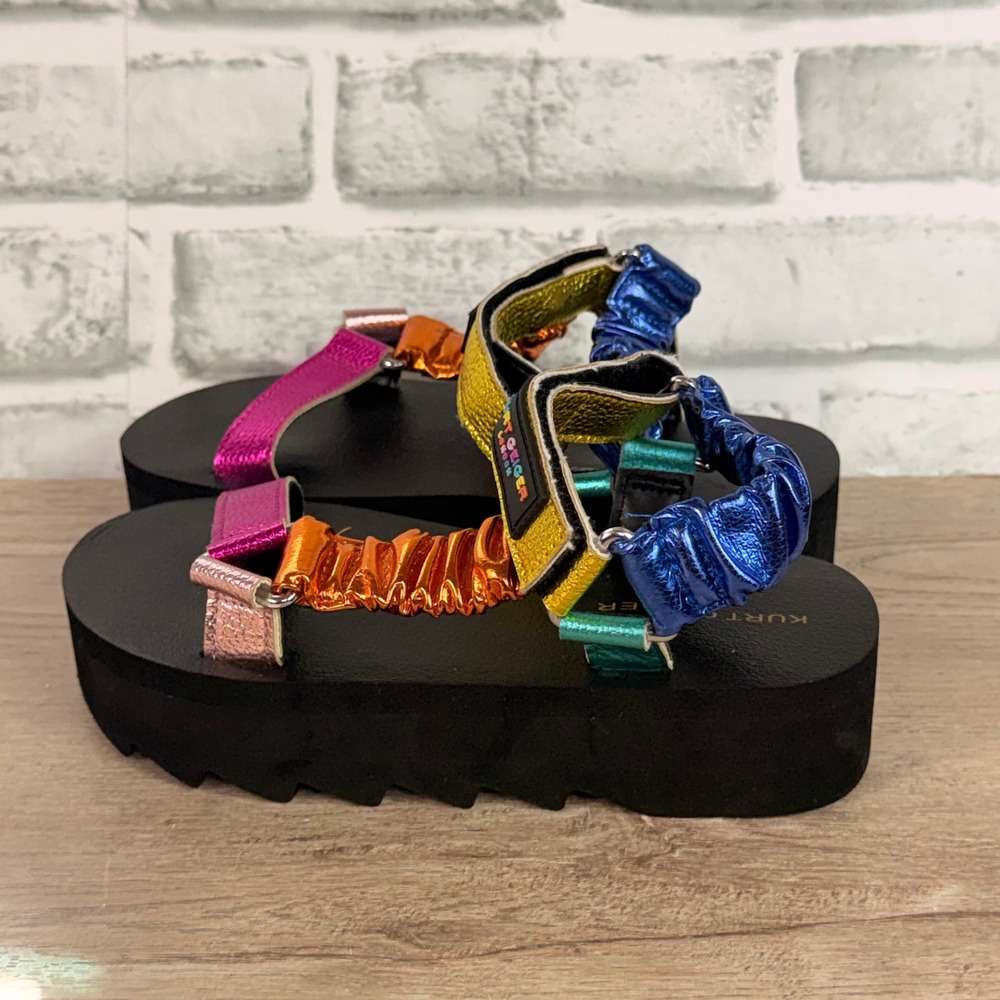Kurt Geiger London Orion Platform Sandal Metallic Multi Kids 3